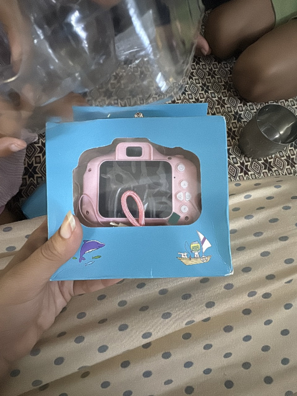 Digital Kids Camera With Fun Photo Modes, HD Lens, Rechargeable Battery And Durable Child-Friendly Design For Photography Learning And Creative Play (Random Color)