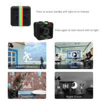 SQ11 Mini HD Dash Cam Compact Car Camera With Night Vision Motion Detection And HD Video Recording For Car Security And Recording